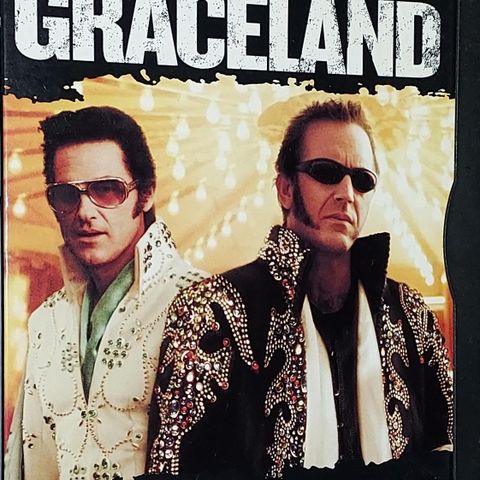 2 DVD- 1 VHS SMALL BOX.3000 MILES TO GRACELAND.