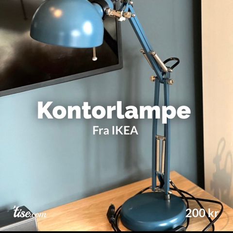 FORSÅ kontorlampe