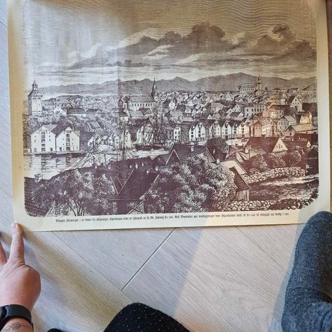 Trykk av Vågen stavanger 1866