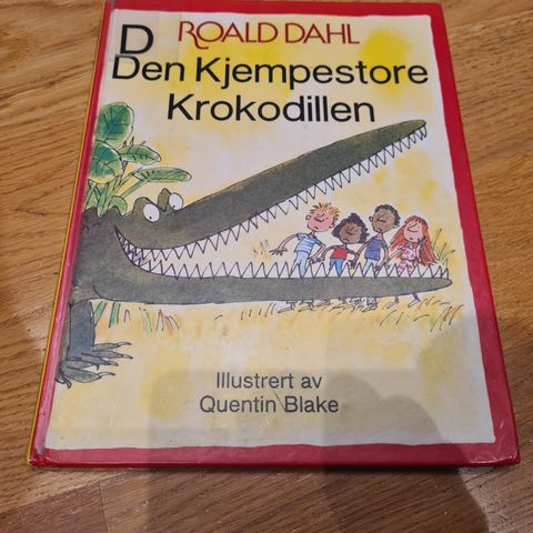 Den kjempestore krokodillen,  Roald Dahl 1978