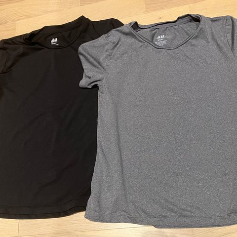 2-pack sport t-skjorter (122/128)