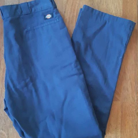 Vintage Dickies bukse med flanel fôr, størrelse 38/34