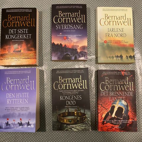 Bokpakke Bernard Cornwell