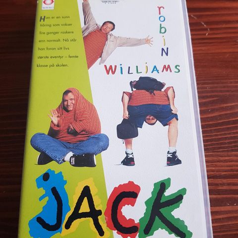 Jack med Robin Willams vhs