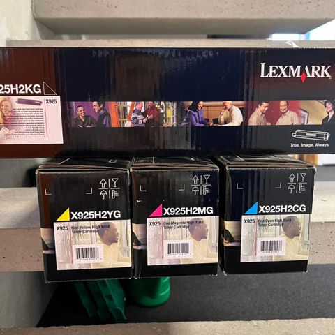 tonere blekk Lexmark X925 printer