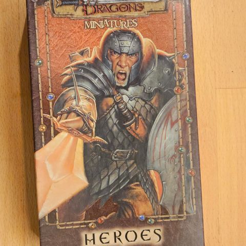 DUNGEONS & DRAGONS HEROES miniatyrer boks