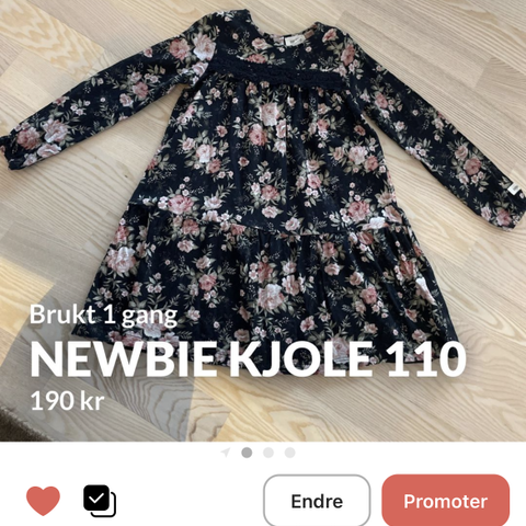 Newbie kjoler og Cardigan . Str 110-116