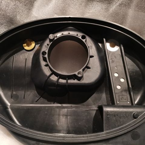 Harley Davidson Luft filter bakplate E4 Godkjent Dyna/Touring