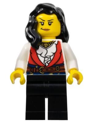 Ny Lego Pirates female minifiguren