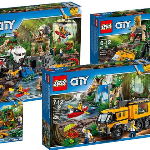 Lego Jungle Expedition - Diverse sett