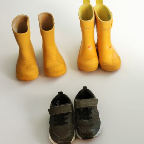 Støvler og joggesko til barn