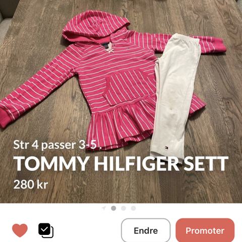 Tommy hilfiger  sett  3-5