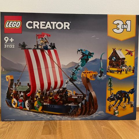 LEGO 31132 Vikingskip og midgardsormen