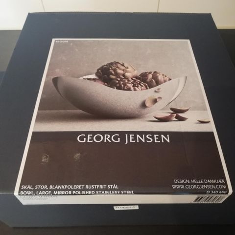 Georg Jensen stål fat 160 mm.