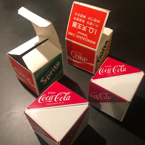 Miraculous Cube  «Uranus»- Coca Cola/Sprite/Fanta reklame. Retroleke