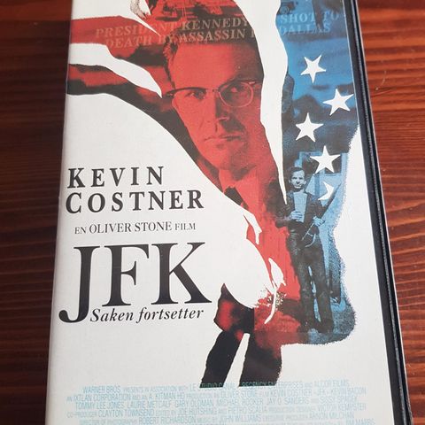 JFK saken fortsetter med Kevin Costner vhs