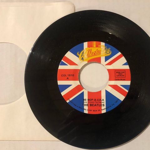 THE BEATLES / BE-BOP-A-LULA - 7" VINYL SINGLE