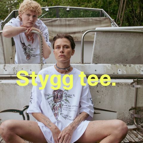 Stygg tee (tskjorte fra Bjarne Melgaard)