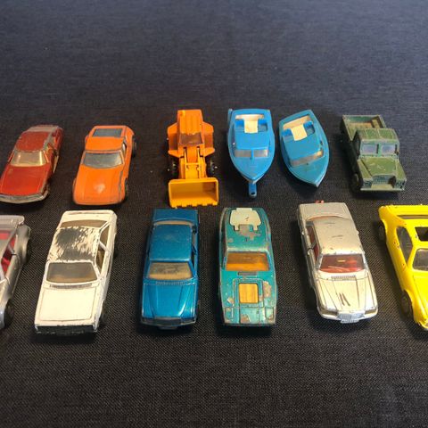 Lesney Matchbox Superfast -diverse biler m.m