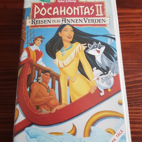 Pocahontas 2 vhs