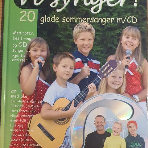 Vi synger 20 glade sommersanger med Cd