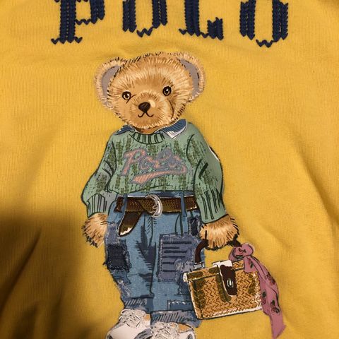 genser dame polo bear ralph lauren xs