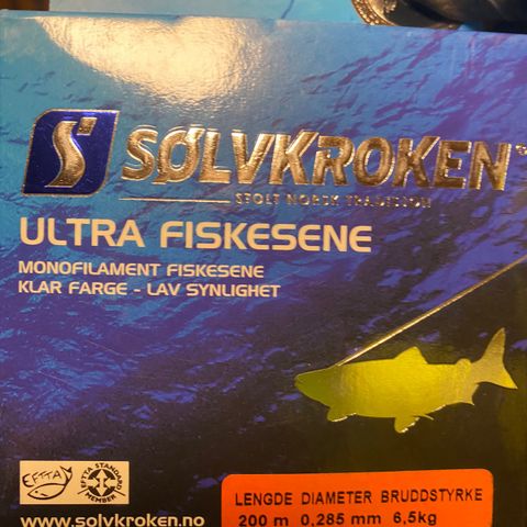 Sølvkroken ultra fiskesene