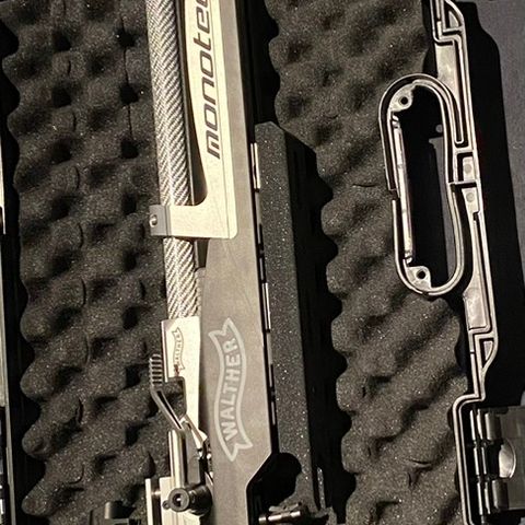 Helt ny og komplett Walther LG400 Monotec selges!