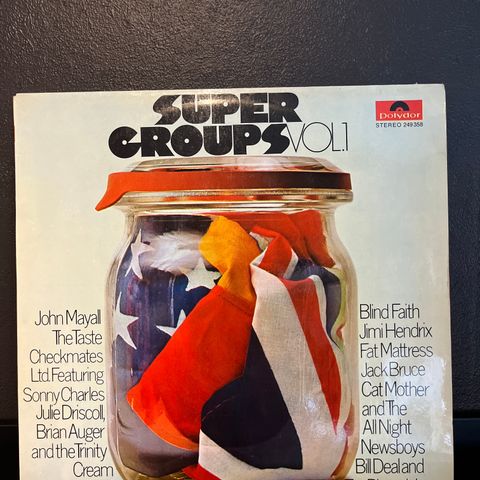 The Supergroups Vol 1. (LP)