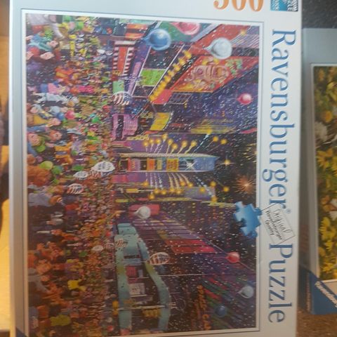 1 puslespill 500 brikker. Ravensburger.