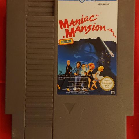 Maniac mansion til NES.