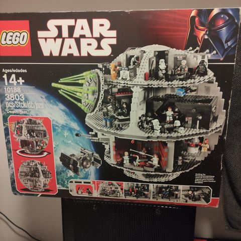 Lego Star wars death Star 10188 uåpnet