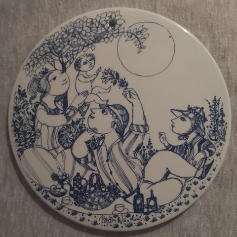 Bjørn Wiinblad platter