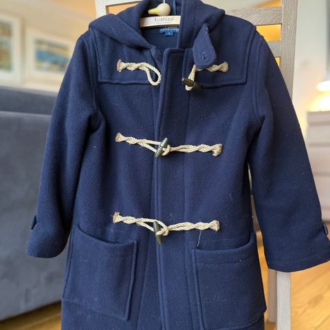 Kjempefin, som ny, Ralph Lauren duffel coat