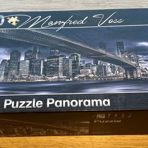 puslespill panorama New York puzzle 1000