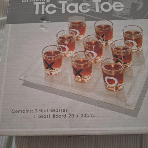 Drikkespill Tic tac toe