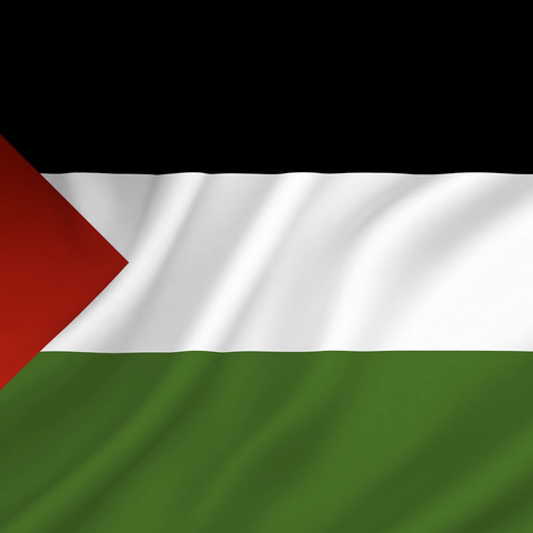 Palestinsk flagg 90x160 cm selges