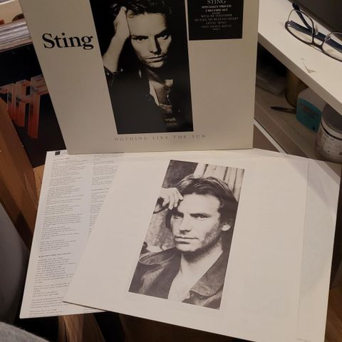 Sting nothing like the sun 2lp