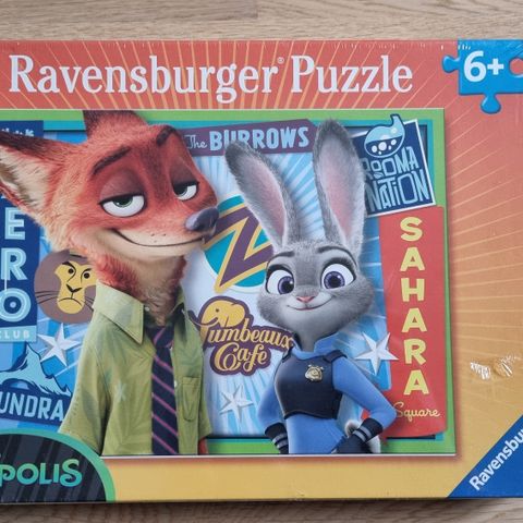 Ravensburger puslespill, uåpnet