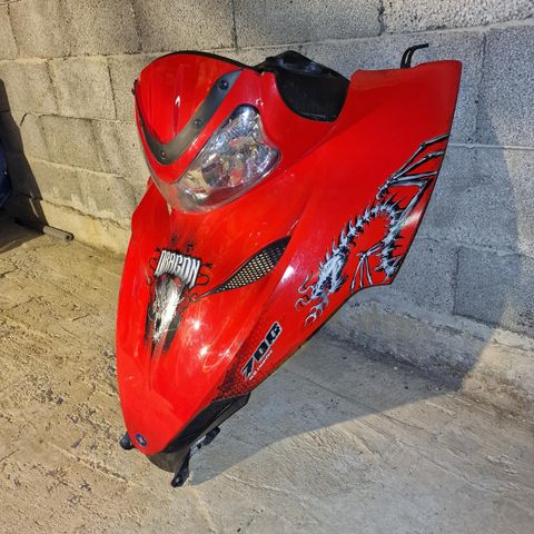 snøscooter, yamaha/polaris/lynx huver