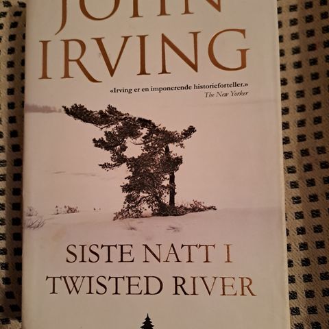 Boka  SISTE NATT I TWISTED RIVER