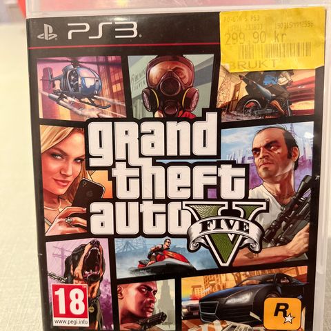 Grand theft auto five PS3