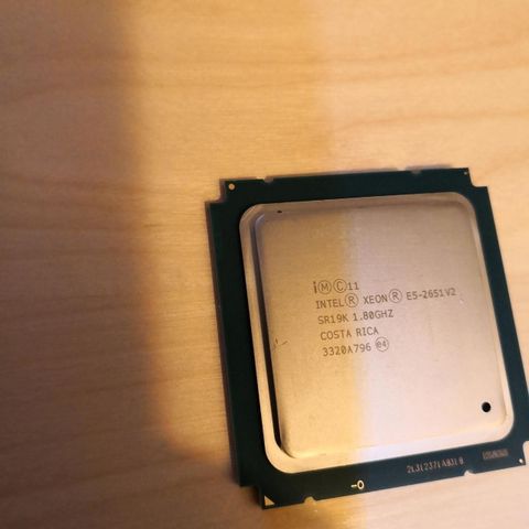 Intel Xeon 2651v2 CPU 12c/24t for socket LGA 2011 / X79 /C602