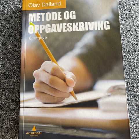 Metode og oppgaveskriving 6.utgave