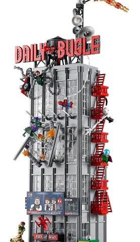 Ny Lego Daily Bugle 76178 uten figurene