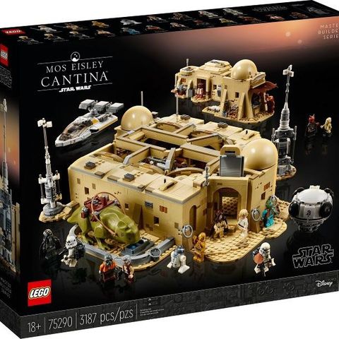 Ny Lego Star Wars 75290 uten minifigurene