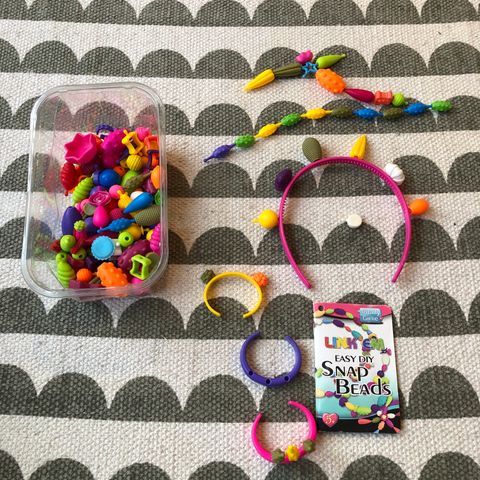 Snap beads Link’em perler (hentes/sendes)
