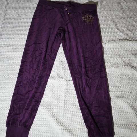 Juicy Couture - Bukse - Dame - Mørk lilla - Small.Har flere farger/str.Se tekst