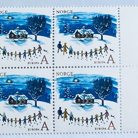 Norge 2010  Europa XXXIII  Huset ved skogen  NK 1770 4-blokk  Postfrisk