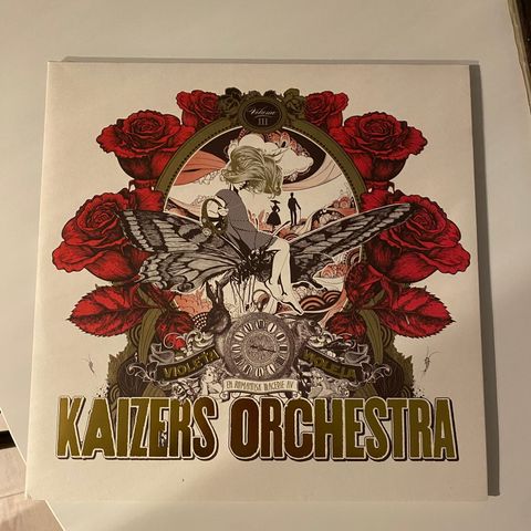 Kaizers Orchestra Violeta Violeta volume III svart vinyl